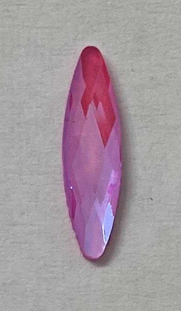 Bling! 2200 Navette Flatback Raspberry MI 11x3mm