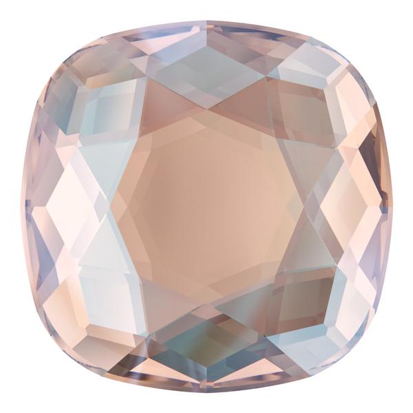 Dreamtime Crystal DC 2471 Cushion Cut Square Flatback Vintage Rose Shimmer 5mm