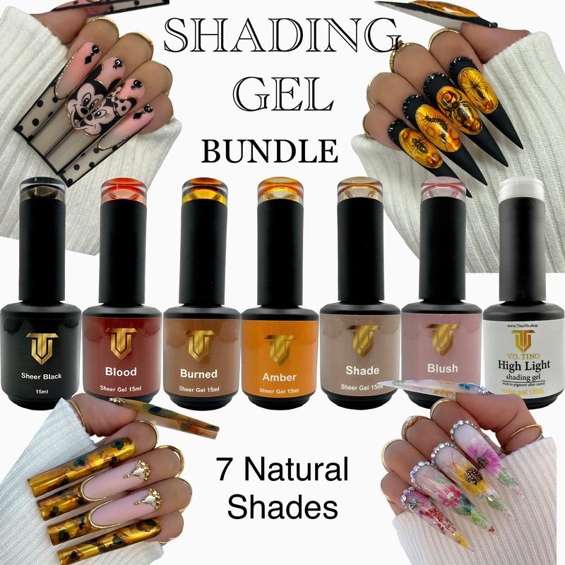 Tino Vo Sheer Gel - Shading Gel Bundle