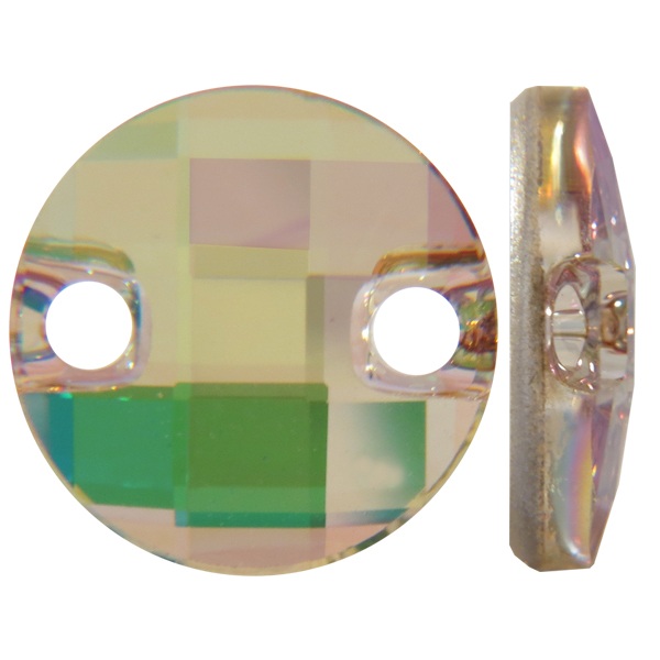 Dreamtime Crystal 3220 Round Chessboard Sew-on Crystal Purple Haze 10mm