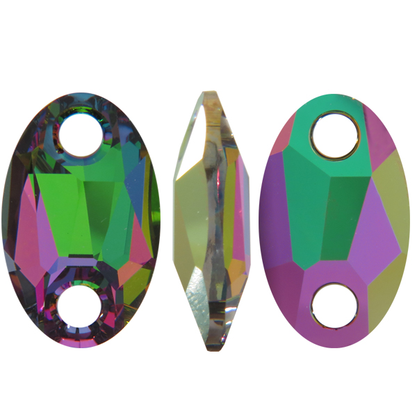 Dreamtime Crystal 3231 Owlet Sew-on Crystal Electra 18x11mm