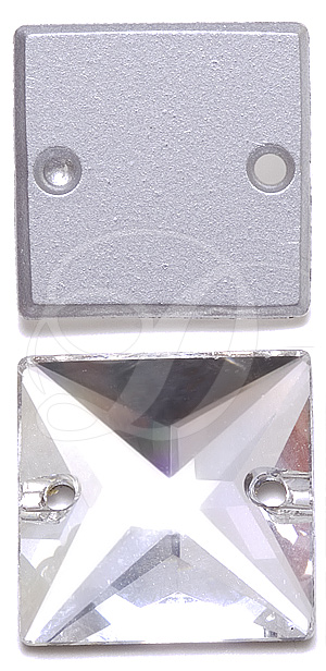 Dreamtime Crystal 3240 Square Sew-on Crystal 22mm