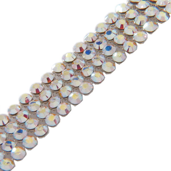 Swarovski 40001 Mesh Hot Fix (Iron On) Crystal AB