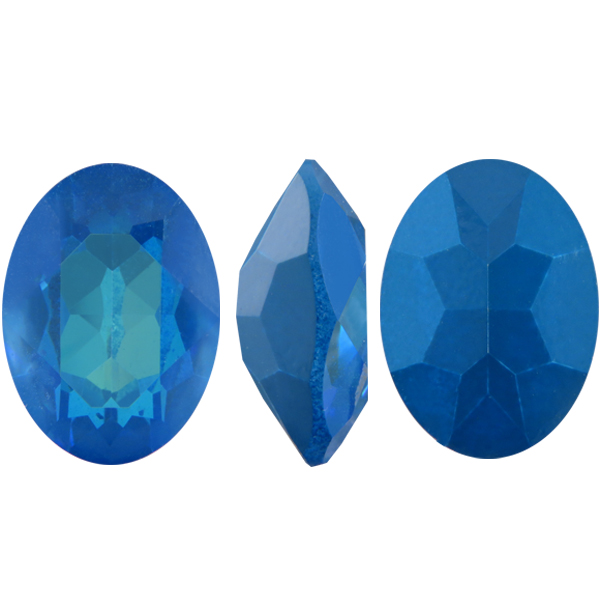 Dreamtime Crystal DC 4120 Oval Fancy Stone Ultra Blue AB 18x13mm
