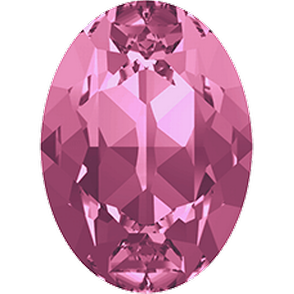 Dreamtime Crystal DC 4120 Oval Fancy Stone Rose 18x13mm