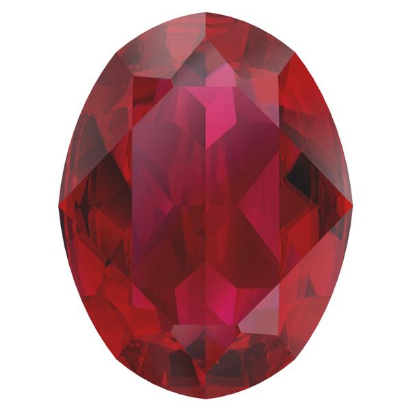 Dreamtime Crystal DC 4120 Oval Fancy Stone Scarlet Ignite 8x6mm