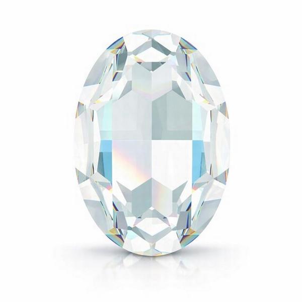 Dreamtime Crystal DC 4120 Oval Fancy Stone Crystal Moonlight UNFOILED 18x13mm