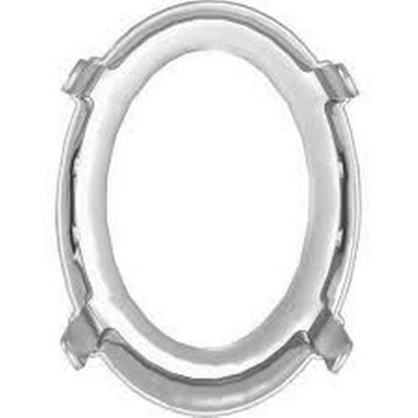 Dreamtime Crystal DC 4122S Setting for Oval Rivoli Fancy Stone Silver 8x6mm