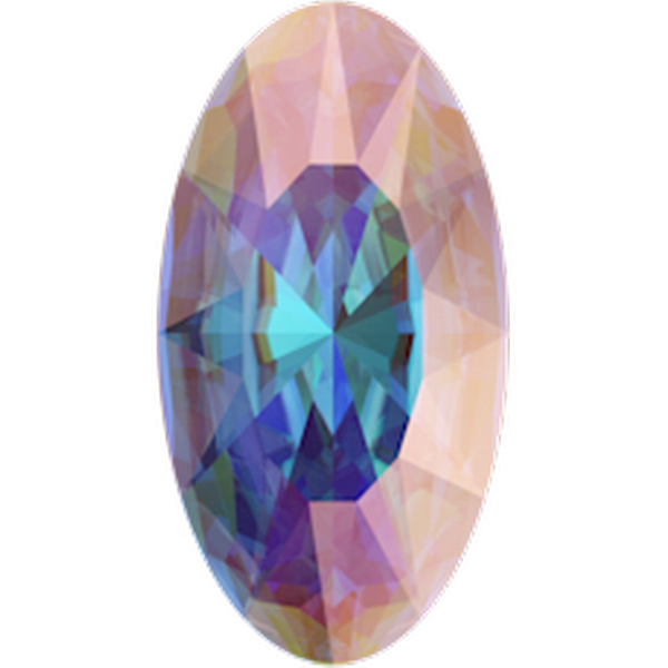 Dreamtime Crystal DC 4162 Elongated Oval Fancy Stone Crystal AB 14x7.5mm