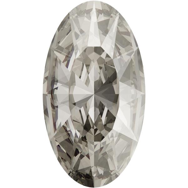 Swarovski 4162 Elongated Oval Fancy Stone Crystal Silver Shade 10x5.5mm