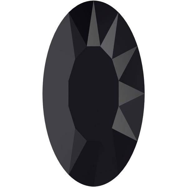 Swarovski 4162 Elongated Oval Fancy Stone Jet 10x5.5mm
