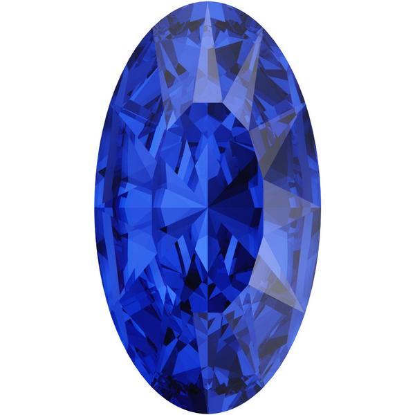 Swarovski 4162 Elongated Oval Fancy Stone Majestic Blue 18x9.5mm