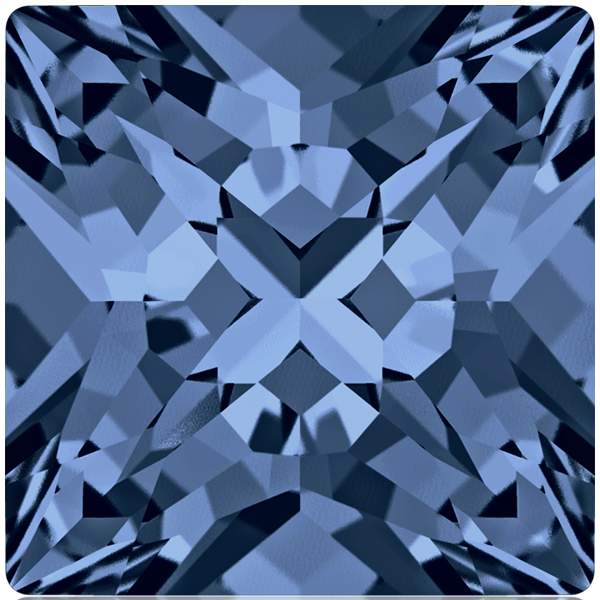 Dreamtime Crystal 4418 Xilion Pointed Square Fancy Stone Montana 6mm