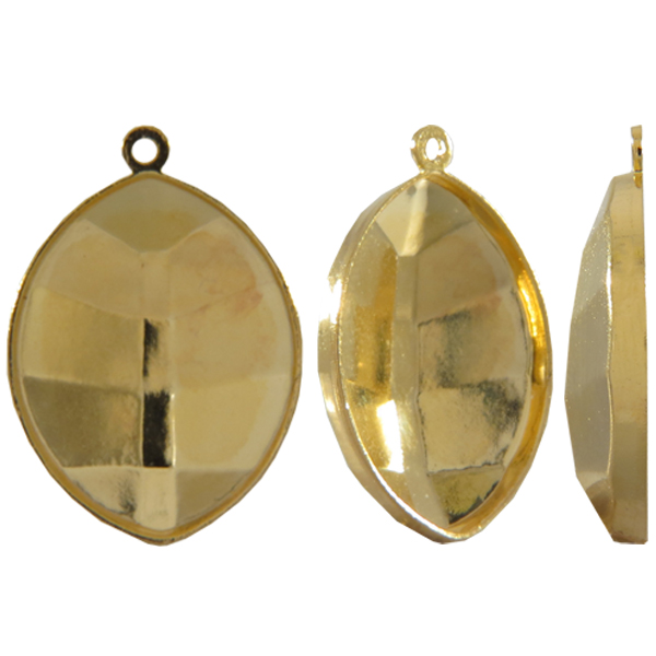 Empty Jewelry Setting (Mount) for Dreamtime Crystal 4224 23x18mm