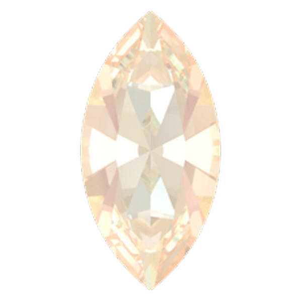 Dreamtime Crystal DC 4228 Navette Fancy Stone Crystal Ivory Cream DeLite 10x5mm