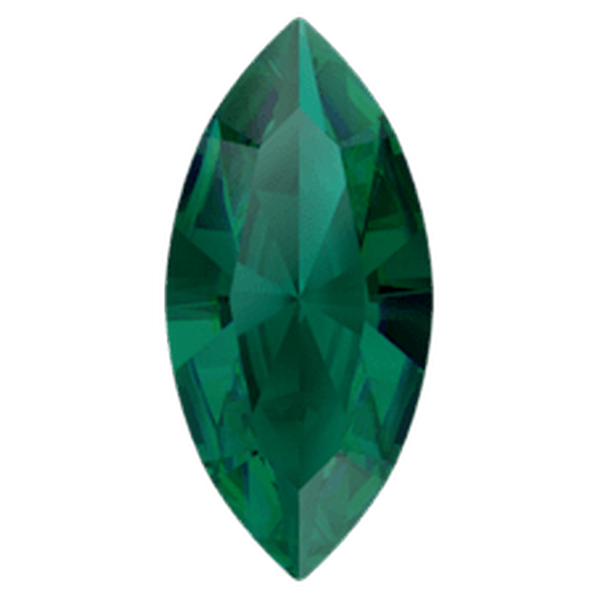 Dreamtime Crystal DC 4228 Navette Fancy Stone Emerald Ignite 8x4mm