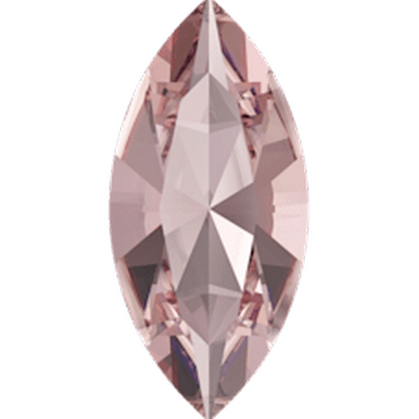 Dreamtime Crystal DC 4228 Navette Fancy Stone Light Rose Ignite 8x4mm