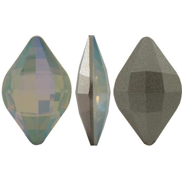 Dreamtime Crystal 4230 Lemon Fancy Stone White Opal Celadon 19x12mm