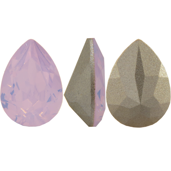 Dreamtime Crystal DC 4320 Pear Shaped Fancy Stone Rose Water Opal