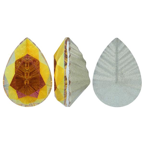 Bling! 4320G Pear Fancy Stone Astral Pink 14x10 mm