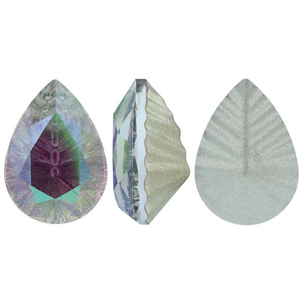 Bling! 4320G Pear Fancy Stone Ghost Light 14x10 mm