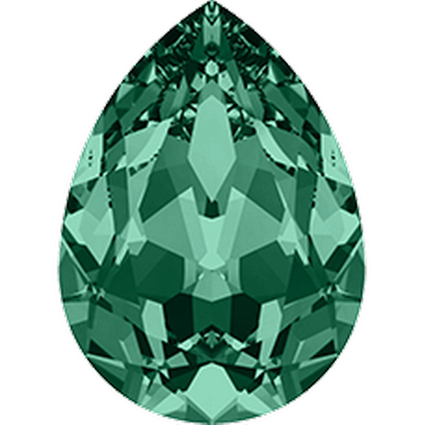 Dreamtime Crystal DC 4320 Pear Shaped Fancy Stone Emerald 18x13mm