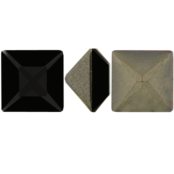 Swarovski 4428 Square Fancy Stone Jet 4mm