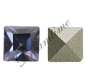 Dreamtime Crystal 4401 Square Fancy Stone Violet 4mm