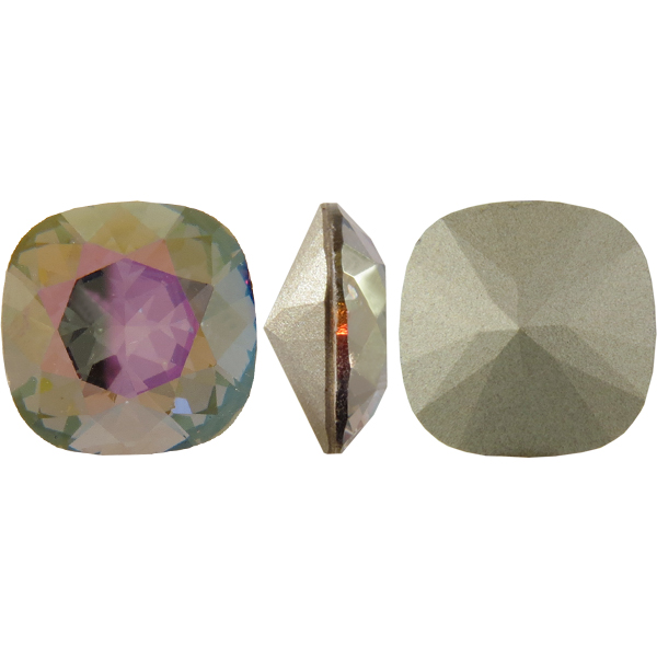 Dreamtime Crystal 4470 Square Rhinestones Cushion Cut 12mm Crystal Starlight