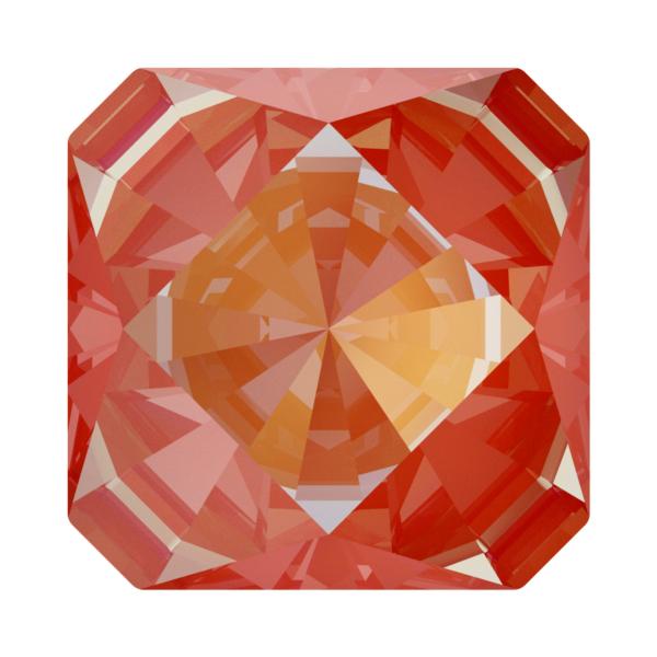 Dreamtime Crystal DC 4499 Prismatic Square Fancy Stone Crystal Orange Glow DeLite 20mm