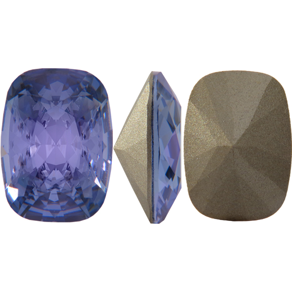 Swarovski 4568 Cushion Fancy Stone Tanzanite 18x13mm