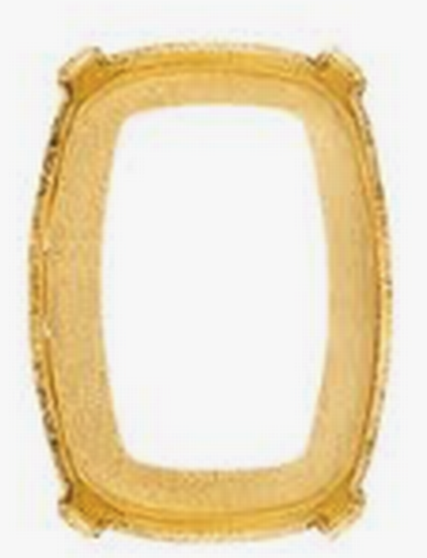Dreamtime Crystal DC 4568S Setting for Fancy Stone Gold 14x10mm