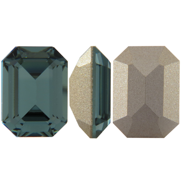 Dreamtime Crystal DC 4610 Rectangle Octagon Fancy Stone Indian Sapphire 14x10mm