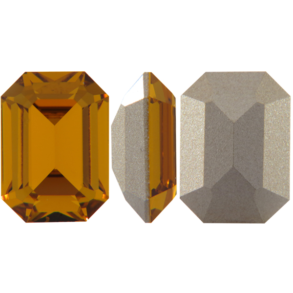 Dreamtime Crystal DC 4610 Rectangle Octagon Fancy Stone Topaz 16x11mm