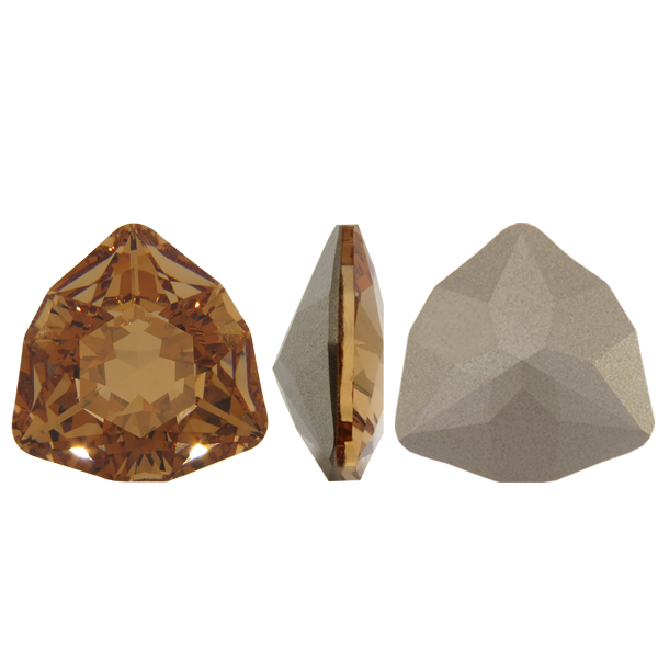 Swarovski 4706 Trilliant Fancy Stone Light Colorado Topaz 7mm