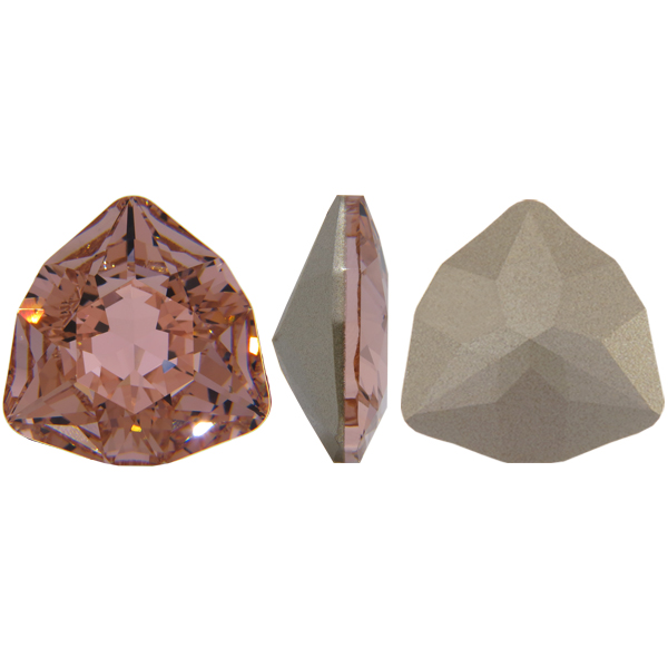 Dreamtime Crystal DC 4706 Trilliant Fancy Stone Vintage Rose 24mm