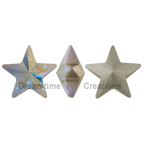 Swarovski 4745 Star Fancy Stone Crystal AB 10mm