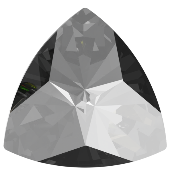 Dreamtime Crystal DC 4799 Prismatic Triangle Fancy Stone Crystal Silver Night 20x20.4mm