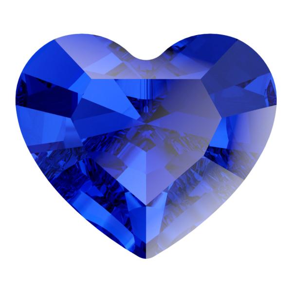Dreamtime Crystal 4883 Mini Heart Fancy Stone Majestic Blue 3.6x3.1mm
