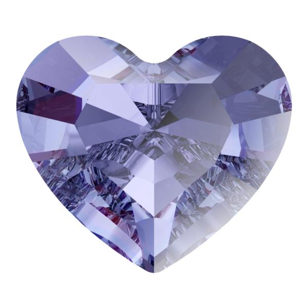 Dreamtime Crystal 4883 Mini Heart Fancy Stone Tanzanite 3.6x3.1mm