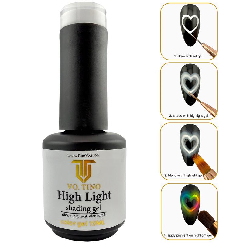 Tino Vo Kolor Gel Polish, Highlight