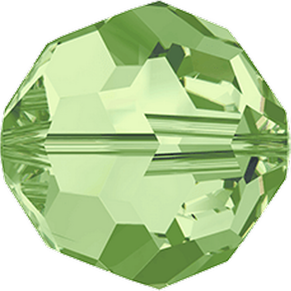 Dreamtime Crystal DC 5000 Round Bead Peridot 4mm