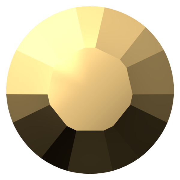 Dreamtime Crystal DC 2038 Hotfix Rhinestone Crystal Aurum SS6