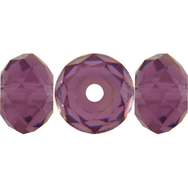 Swarovski 5040 Briolette Bead Amethyst 8mm