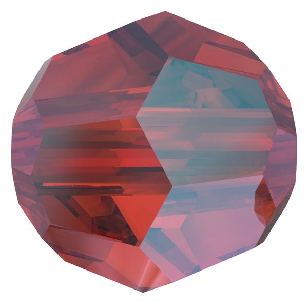 Swarovski 5040 Briolette Bead Light Siam Shimmer 2x 4mm