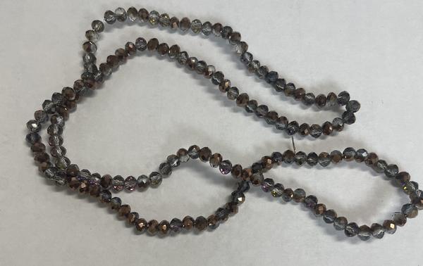 Spark Briolette Beads Bronze Shade 4mm