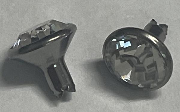 Genuine Swarovski Crystal/Gunmetal Rivets 53005