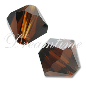 Dreamtime Crystal 5301 Bicone Bead Mocca 8mm