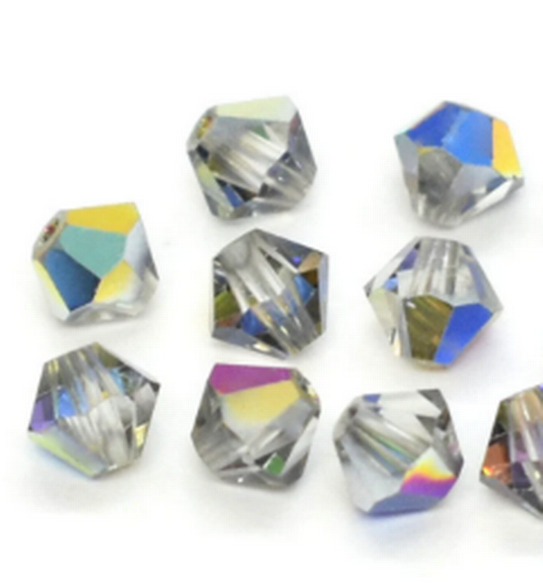 Dreamtime Crystal DC 5328 Bicone Bead Crystal Meridian Blue 4mm