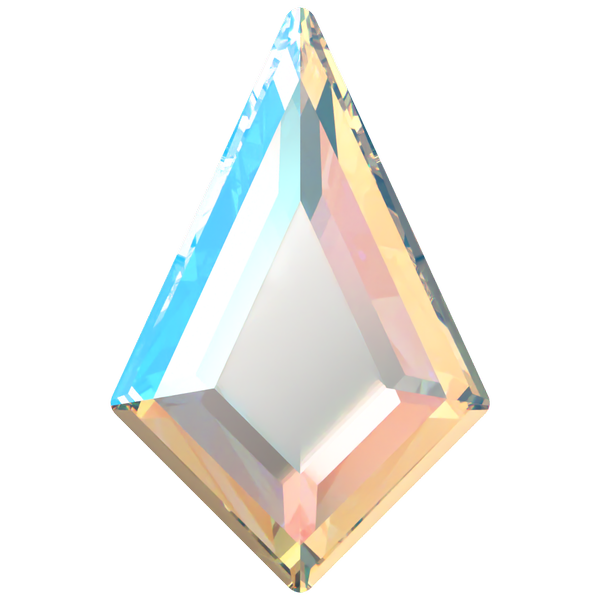 Dreamtime Crystal DC 2771 Kite Flat Back Crystal Shimmer 8.6x5.6mm